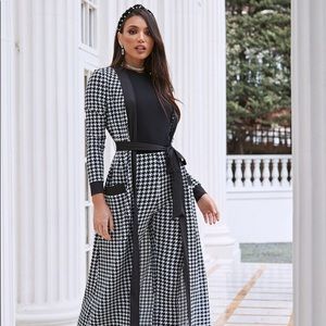 Shein Houndstooth pants leggings size M